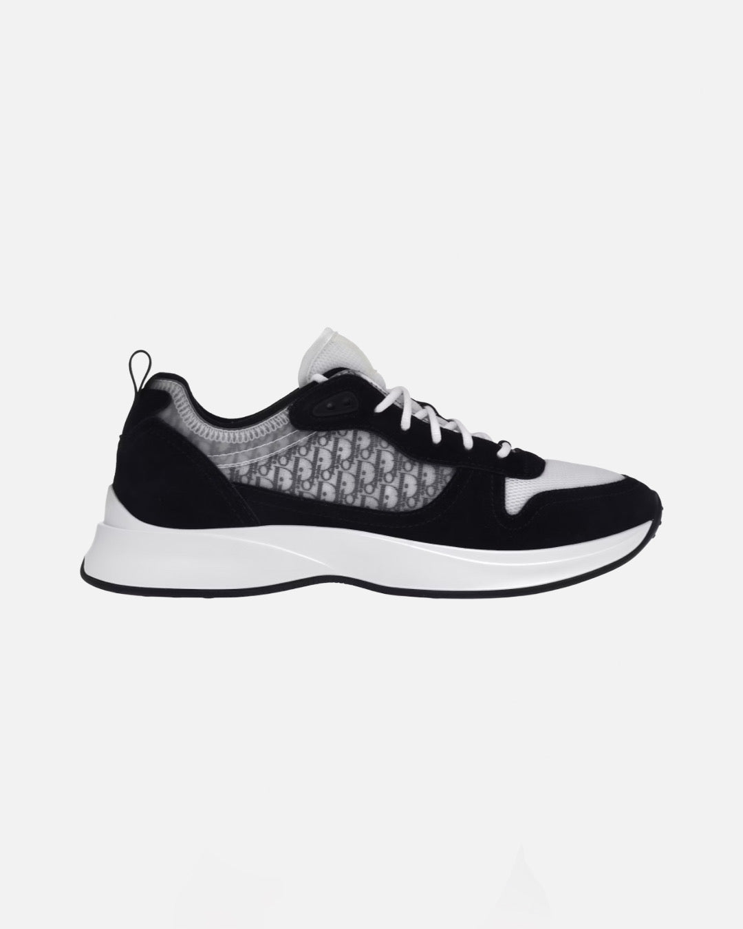 chausssures de luxe B25 - noir/blanc